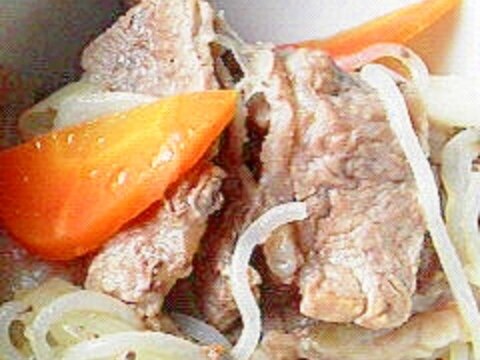 マイヤー電子レンジ圧力鍋で、牛肉の煮物